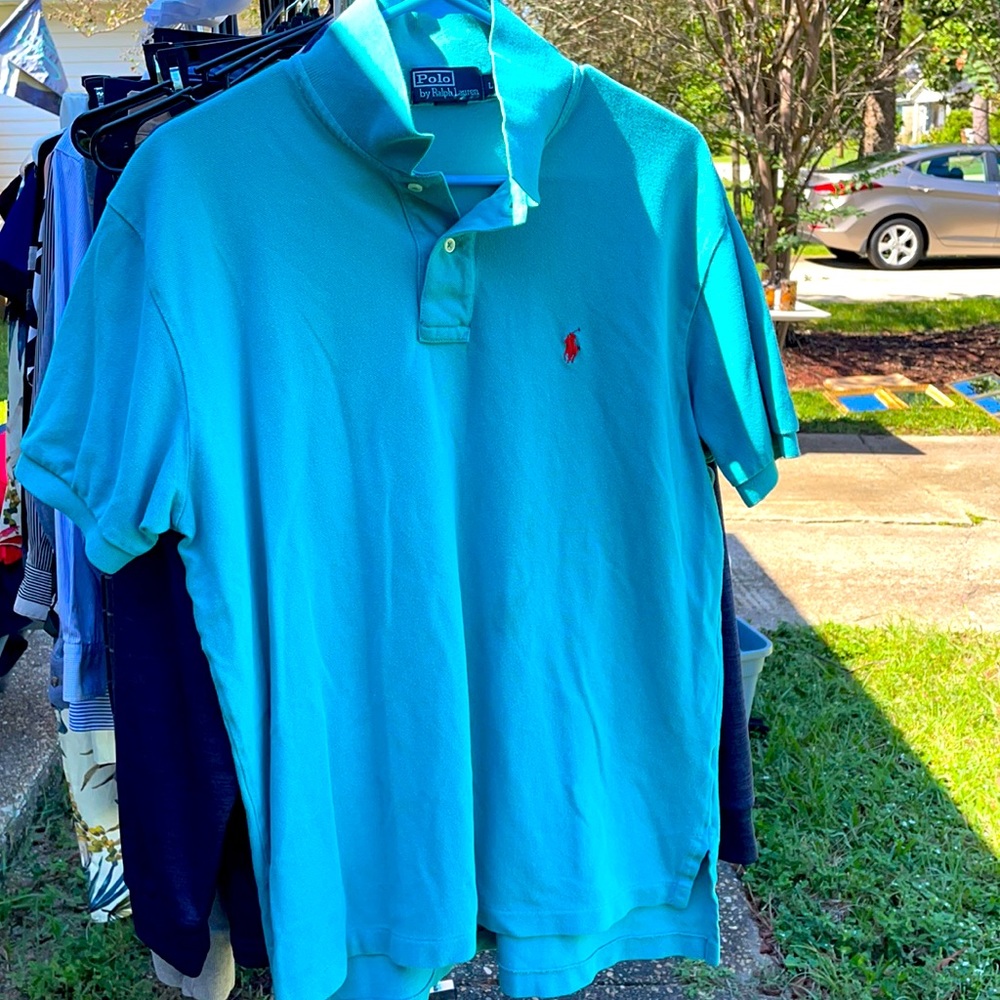 Polo by Ralph Lauren- teal polo
